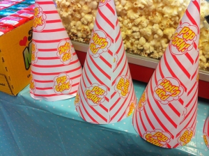 Popcornstrut med standard tryck