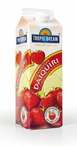 strawberry daiquri jordgubbe heba tropic dream slush mix till drinkar