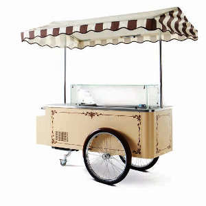glassvagn på mässa eller event servera gelato hyra